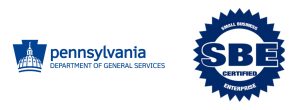 Certified Small Business Enterprise by PA Department of General Services